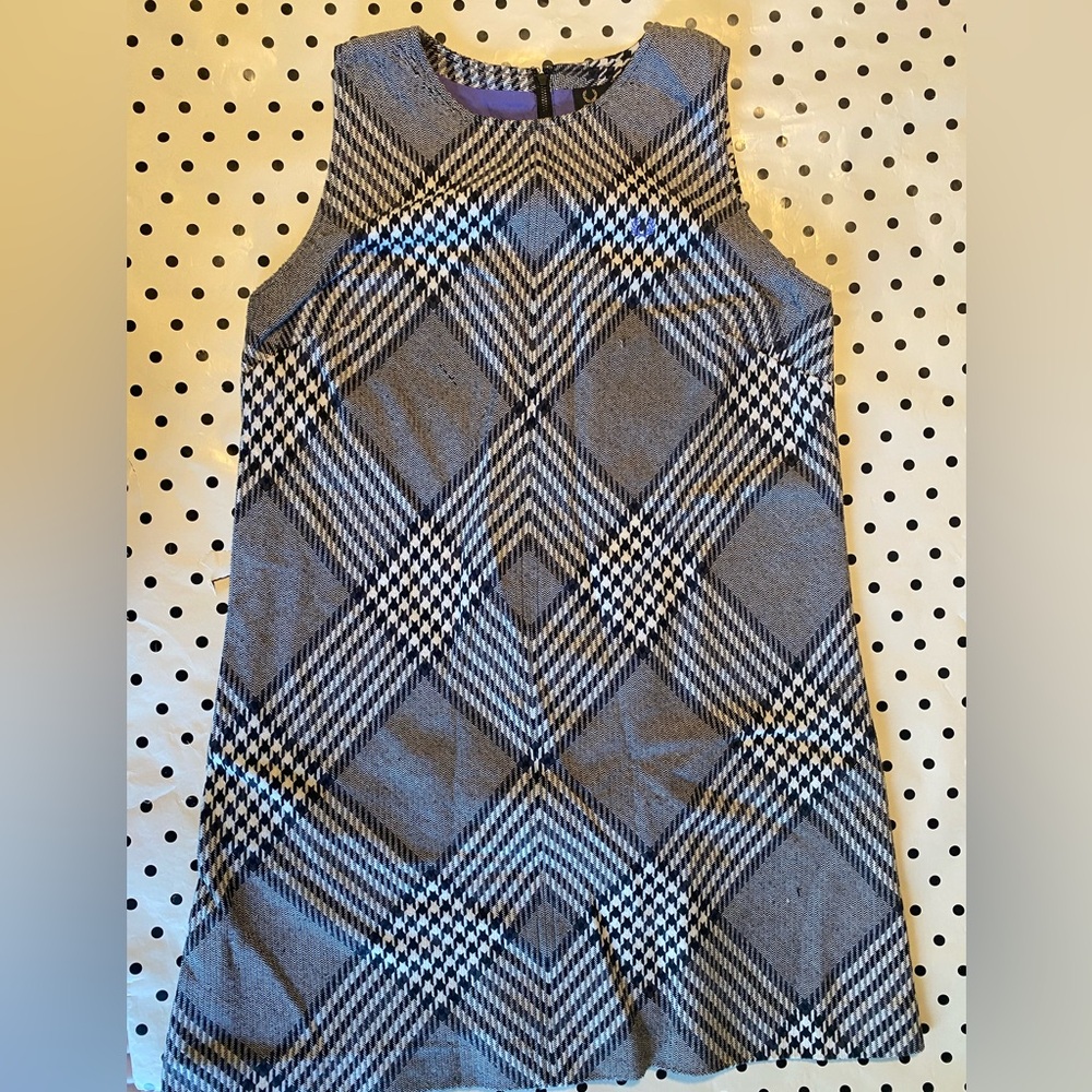 Fred Perry Houndstooth Dress sz UK14 US10